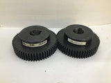 Martin TS1060 Gear 60 Teeth x 3/8" Key x 1-1/2" ID x 1/8" Pitch Lot Of 2