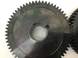 Martin TS1060 Gear 60 Teeth x 3/8" Key x 1-1/2" ID x 1/8" Pitch Lot Of 2
