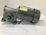 Baldor GM3337 .16HP Gear Motor 38RPM 208-230/460V 45:1 Ratio 3PH 60HZ