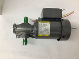 Baldor GM3337 .16HP Gear Motor 38RPM 208-230/460V 45:1 Ratio 3PH 60HZ
