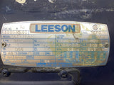 Leeson 110035.00 Motor 1 HP 208-230/460V 1725 RPM D56 60 Hz TEFC