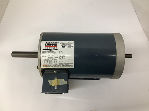 Lincoln SRN4S1.5TCTZ61 Motor 1 1/2 HP 230/460V 1725RPM 56CZ-90 3 PH TENV