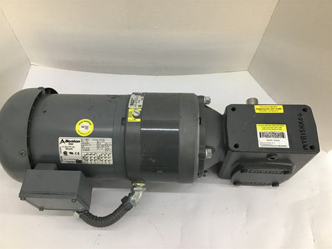 Boston Gear 1UTEICGNXX3/4049 10:1 Ratio Gear Motor .75 HP 208-230/460V