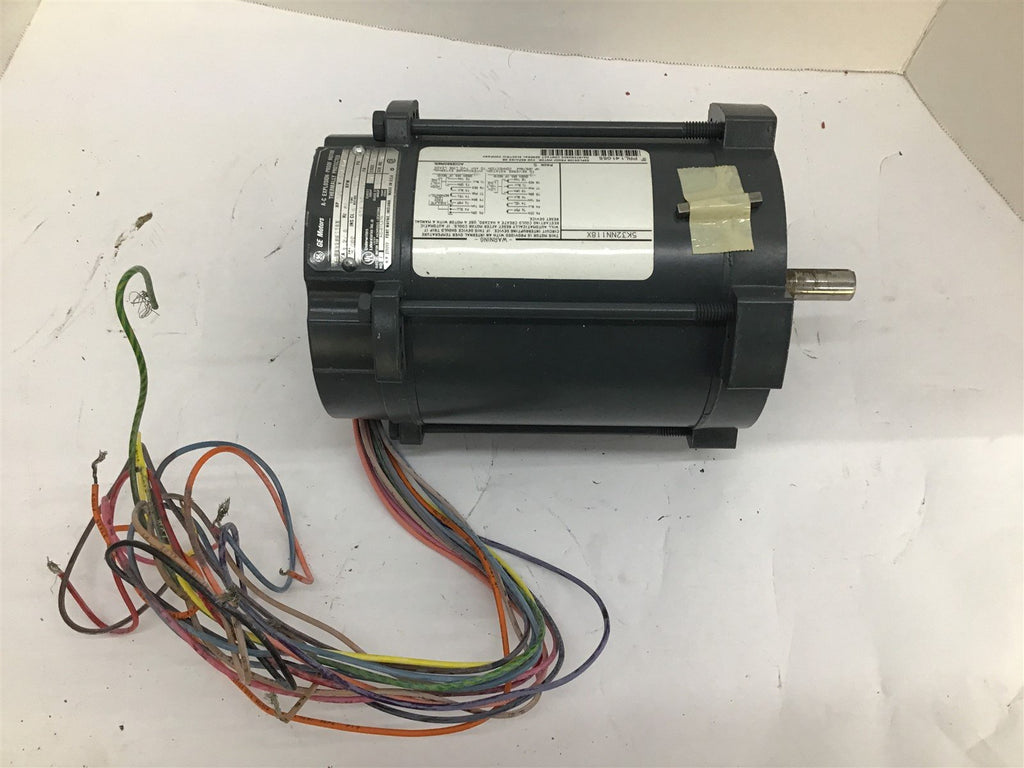 GE Motors 5K32NN118X AC Explosion-Proof Motor 1/3HP 230/460V 1723RPM 4P 36C 3PH