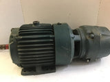 Reliance AC Motor 1.5 Hp 460 V 1800 Rpm 4P Fr X1841 3 Ph 60 Hz TEFC Sterns Brake