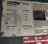 Reliance AC Motor 1.5 Hp 460 V 1800 Rpm 4P Fr X1841 3 Ph 60 Hz TEFC Sterns Brake