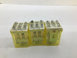 IDEC RR3B-U Relay Lot Of 3