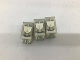 Potter and Brumfield KHU-17D11-24 Relay Lot Of 3
