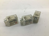 Potter and Brumfield KHU-17D11-24 Relay Lot Of 3
