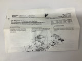 Square D 9998SL3 Ser. A Contact Kit 3 Pole Type S Size 1