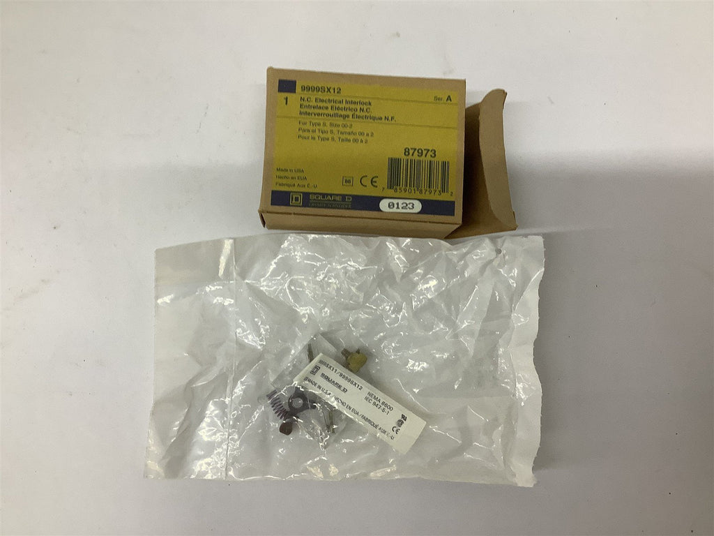 Square D 9999SX12 Ser. A Electrical Interlock