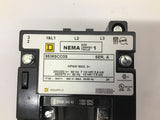 Square D 8536SCO3S Ser. A Starter-Coil NEMA Size 1 3 PH 460/575 V 60 Hz 10 HP