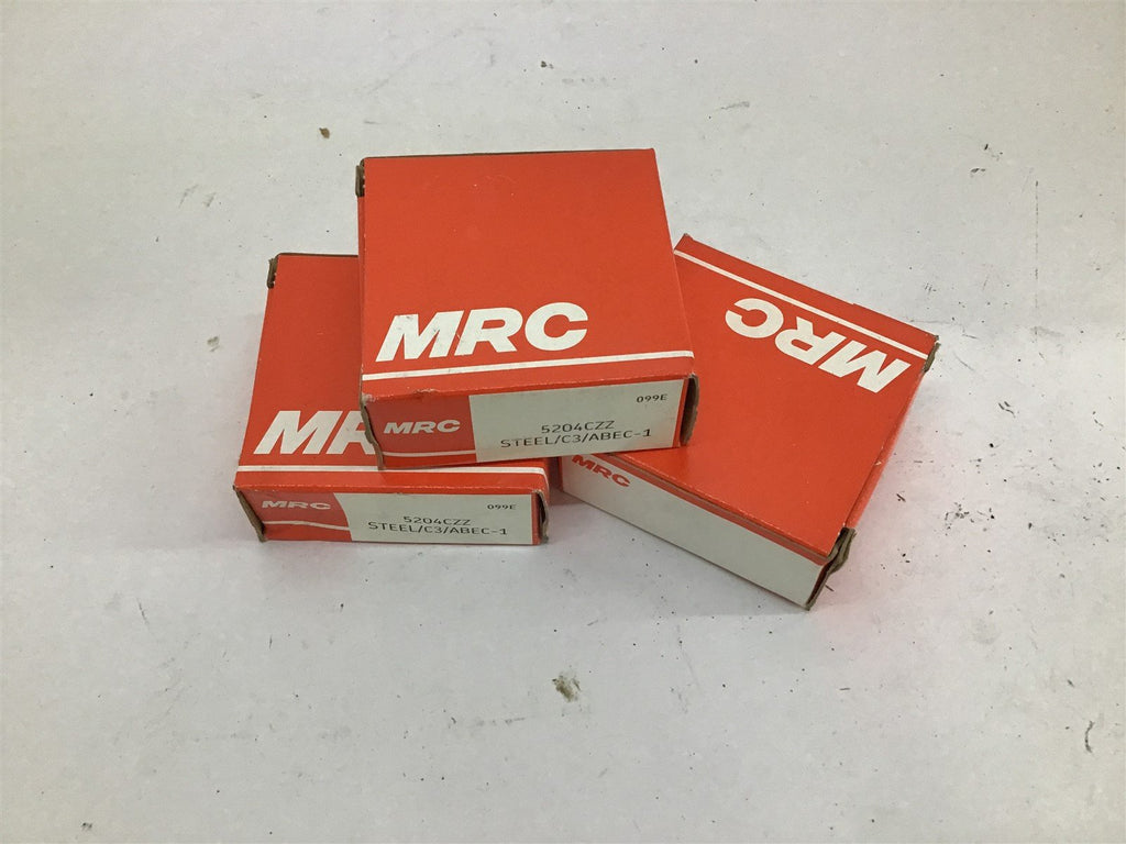 MRC 5204CZZ Roller Bearing Lot Of 3
