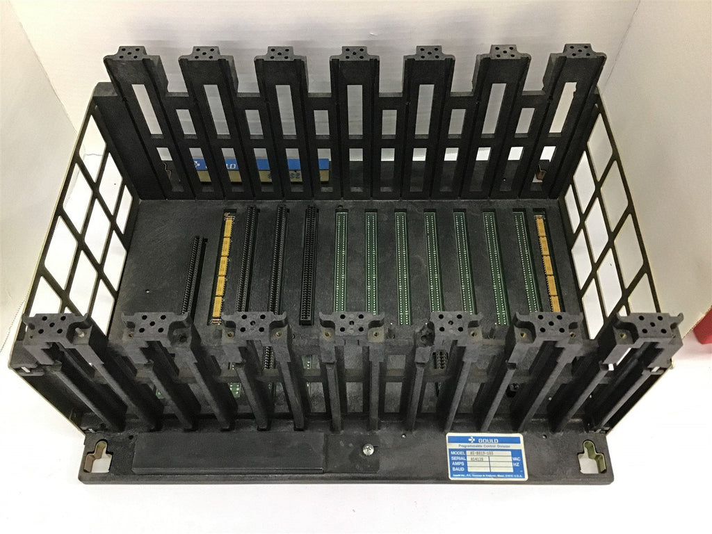 Gould AS-B819-103 13-Slot PLC Rack