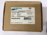 Siemens 48ASB3M20 Solid State Overload Relay 3PH .75-3 FLA Amp