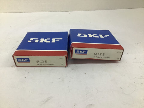 SKF SI 12 E Joint Bearing Lot Of 2