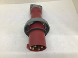 Hubbell 460P7W Pin and Sleeve Plug 60 A 3 PH 480 VAC