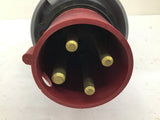 Hubbell 460P7W Pin and Sleeve Plug 60 A 3 PH 480 VAC