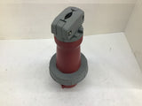 Hubbell 460P7W Pin and Sleeve Plug 60 A 3 PH 480 VAC