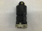 Hubbell 21415B Turn and Pull Plug 20 A 250 VDC