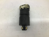 Hubbell 21415B Turn and Pull Plug 20 A 250 VDC
