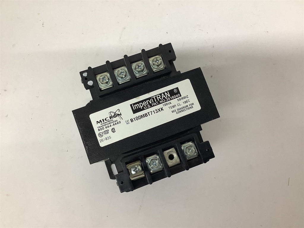 Micron B100MBT713XK Control Transformers