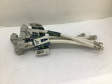 B and K 495-103 12" Toilet Supply Line 3/8" x 7/8" Lot Of 7
