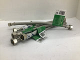 B and K 496-001 12" Faucet Supply Line 3/8" x 1/2" Lot Of 6
