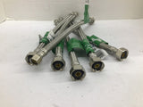 B and K 496-001 12" Faucet Supply Line 3/8" x 1/2" Lot Of 6