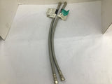 Danco Flexconnex 52224 Stainless Steel 20" Faucet Connector 3/8" Lot Of 2