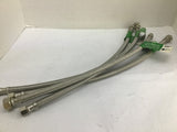 B and K 496-003 20" Faucet Supply Line 3/8" x 1/2" Lot Of 4