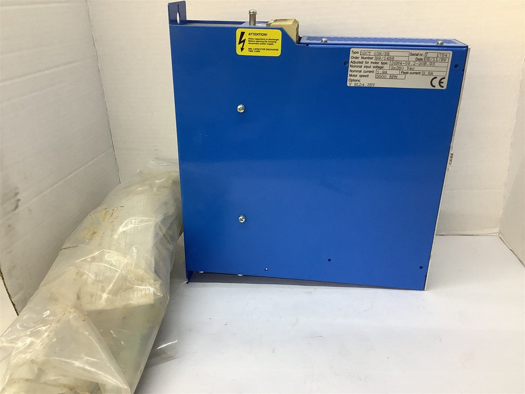 TDE DSCT 03N/BE Servo Motor 1.9 A 3000 RPM