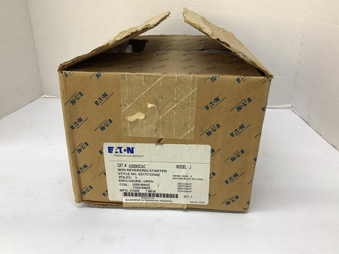 Eaton A200M3CAC Non-Reversing Starter 3 P 120V/60 Hz 110V/50 Hz NEMA Size 3