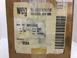 WEG W364 AC Motor 2HP 115/230V 3450 RPM 2P 56C 1PH Drip Proof