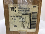 WEG W364 AC Motor 2HP 115/230V 3450 RPM 2P 56C 1PH Drip Proof