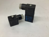 Festo MSFG-12 Electromagnetic Coil W/ 2 Solenoid Coils