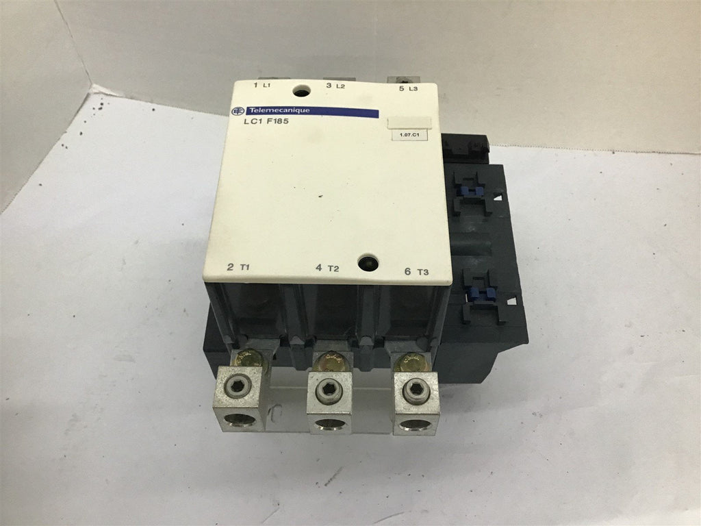 Telemecanique LC1F185 Contactor 3PH 500/550V 90 kW