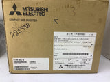 Mitsubishi FR-E740-060SC-NA Inverter 6 A 3 PH 380-480 V 0.2-400 Hz