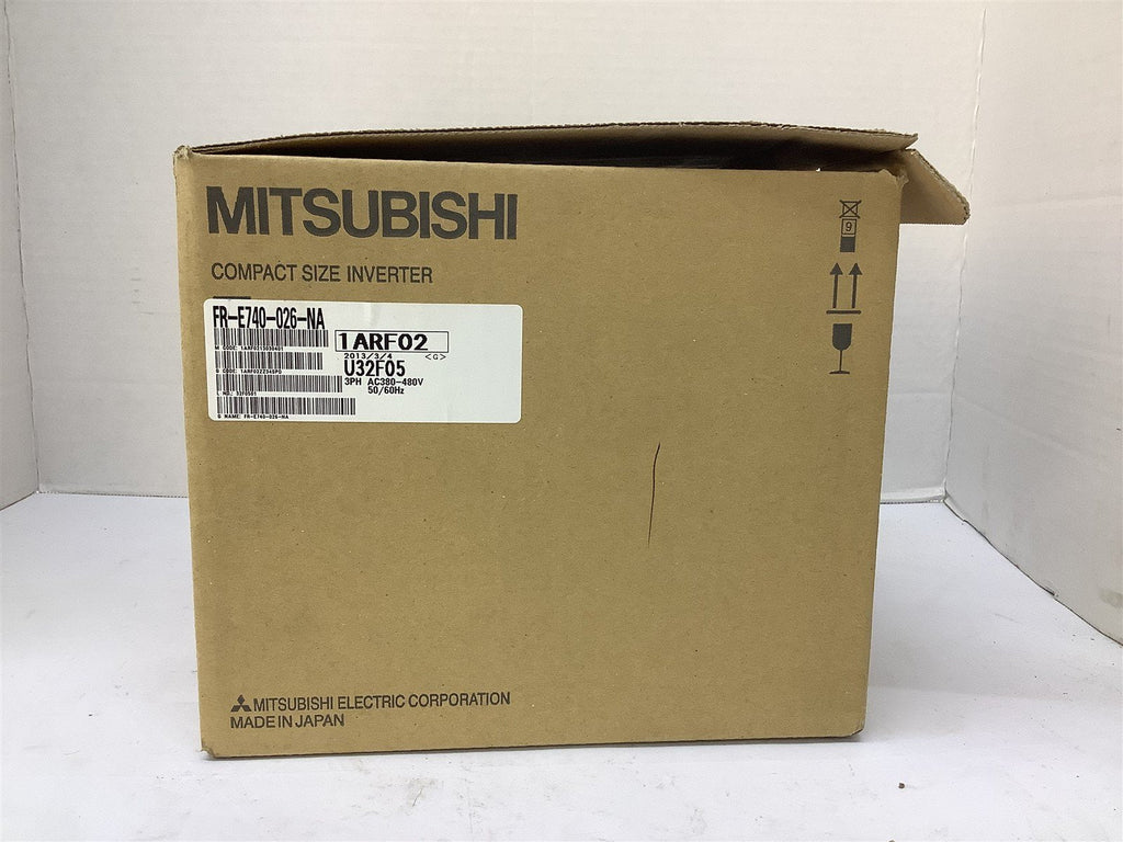 Mitsubishi FR-E740-026-NA Inverter 2.6 A 3 PH 380-480 V