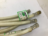 Watts 20 " Faucet Hose 3/8" Lot Of 8