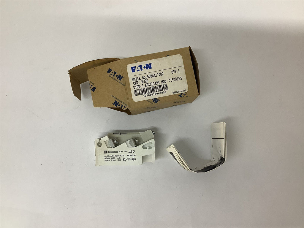 Cutler-Hammer J20 Model C Auxiliary Contact