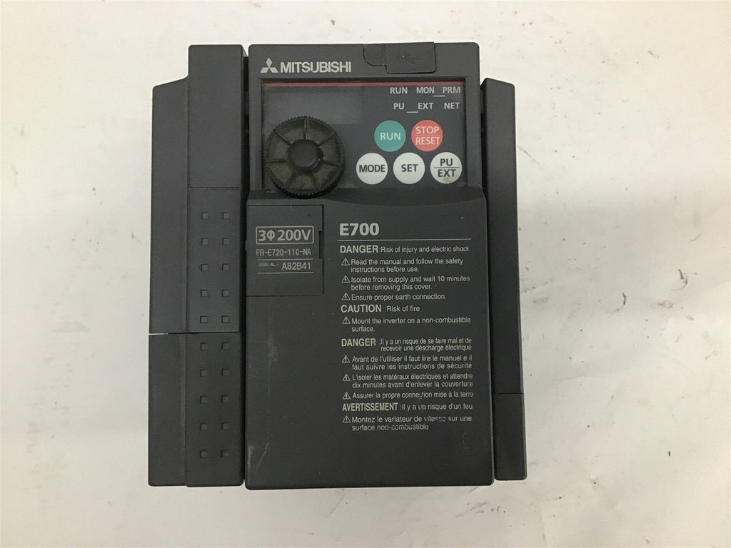 Mitsubishi FR-E720-110-NA Inverter 11 A 3 PH 200-240 V