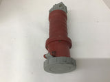 Leviton 460C7W Pin and Sleeve Plug 60 amp 3 Phase 480 Vac