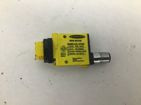 Banner SM312LVQD Mini Beam Sensor 10-30 V DC