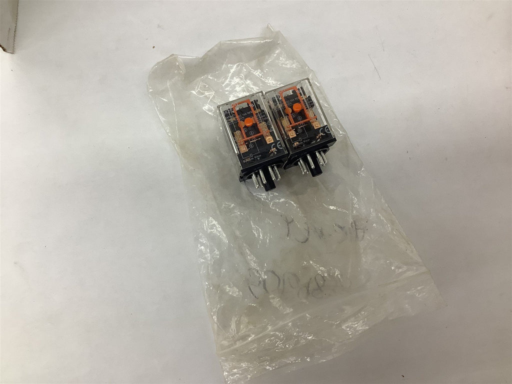 Omron MK2P-S Relay 250 VAC 28 VDC 10 A Lot Of 2