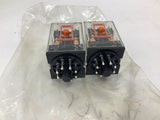 Omron MK2P-S Relay 250 VAC 28 VDC 10 A Lot Of 2