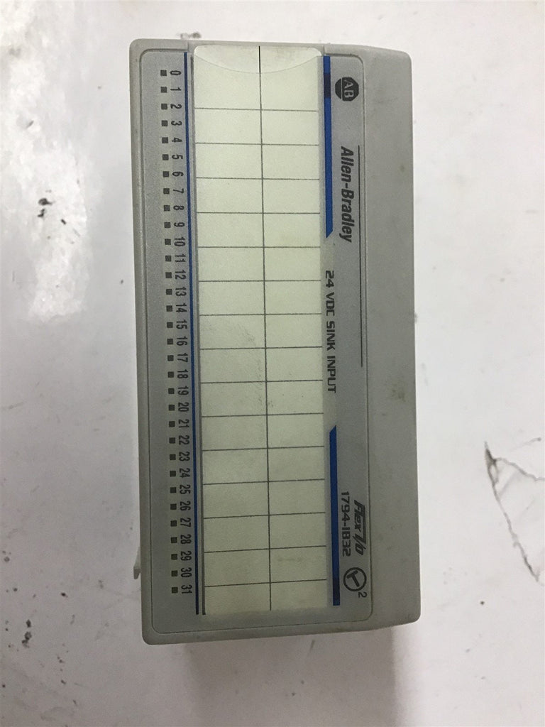 Allen-Bradley 1794-IB32 24 VDC 4.1 mA Sink Input