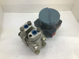 Foxboro 823DP-I3C1CM2 Electronic Transmitter 12.5-60 VDC W/ Valve
