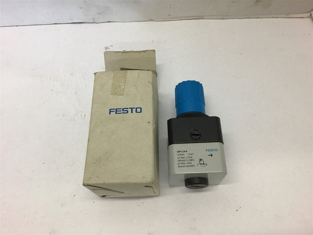 Festo LRP-1/4-4 Precision Pressure Regulator Valve 12 Bar 180 PSI