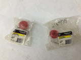 General Electric CR104PXM04 Mushroom Head Cap Arrow Lot Of 2